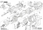 Bosch 3 601 A8B 062 GSB 162-2 RE Percussion Drill 110 V / GB Spare Parts GSB162-2RE